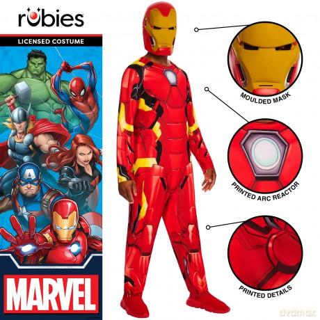 Rubies - Iron Man Adult Costume - L