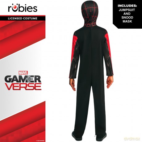 Rubies - Miles Morales Gamevserse Jumpsuit - (110-116 cm)