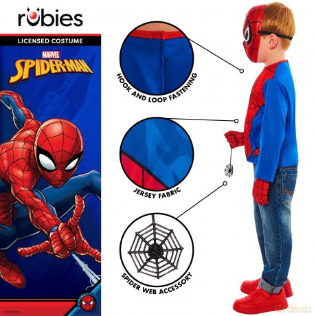 Rubies - Spiderman Dress Up Set (104 - 116 cm)