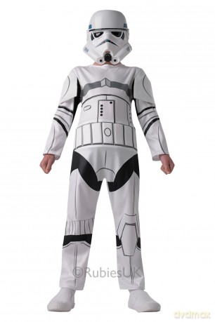 Rubies - Star Wars Costume - Stormtrooper (128 cm)