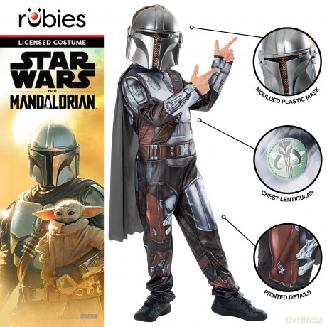 Rubies - Star Wars Costume - The Mandalorian (132 cm)