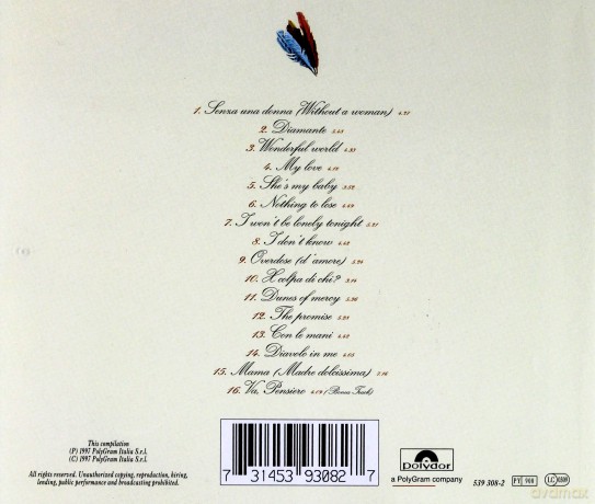 Zucchero: Best Of + Bonus Track (Engl.Vers.) [CD]