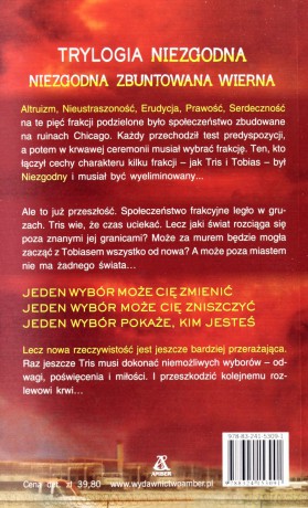 Wierna Tom 3 Niezgodna - Veronica Roth [KSIĄŻKA]