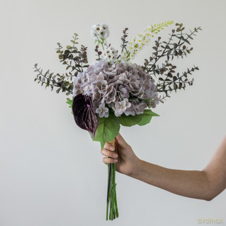 Scandinavian Collection - Large bouquet - Purple - Large
