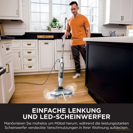 Shark - Steam Scrub - Automatic Steam Mop with Steam Blaster - S8201UK