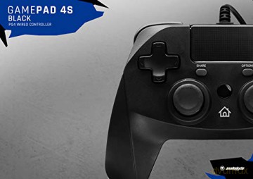 Snakebyte PS4 Game:Pad 4 S Wired (Black)