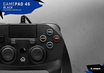 Snakebyte PS4 Game:Pad 4 S Wired (Black)