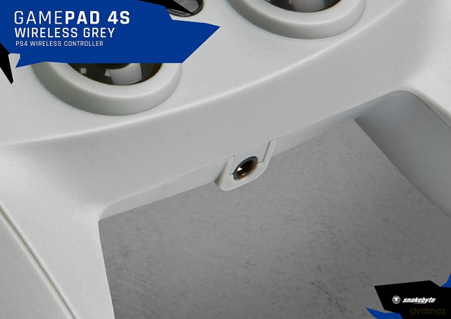 Snakebyte PS4 Gamepad 4 S Wireless (Grey)