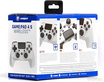 Snakebyte PS4 Gamepad 4 S Wireless (Grey)