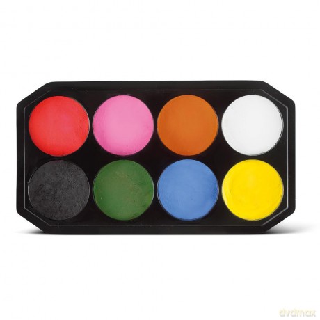 SNAZAROO - Makeup colour palette 8x18ml assorted colours (791060)