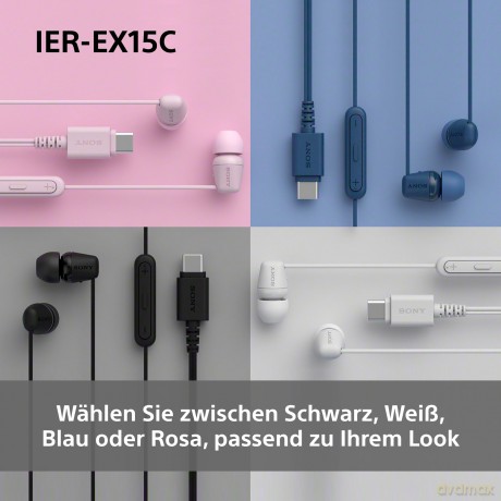 Sony - IER-EX15C Wired USB-C Earbuds