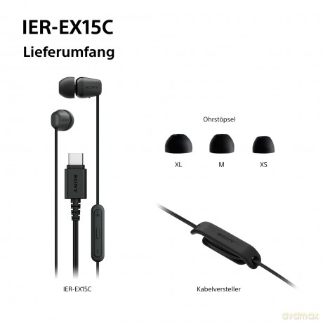 Sony - IER-EX15C Wired USB-C Earbuds