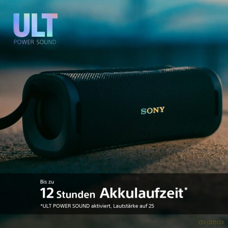 Sony - Portable Bluetooth Speaker Ult Field 1 - Black