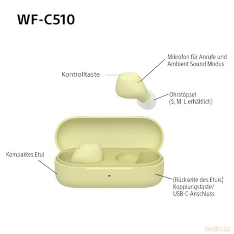 Sony - WF-C510 true wireless earbuds