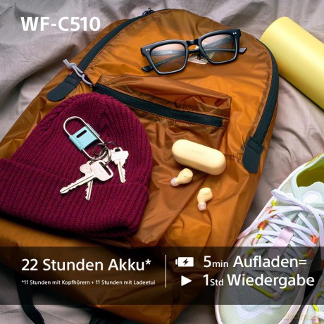 Sony - WF-C510 true wireless earbuds