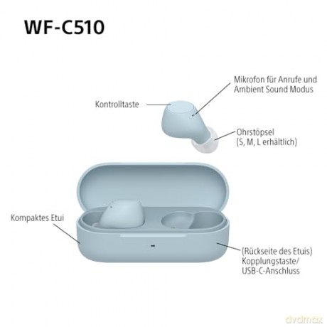 Sony - WF-C510 true wireless earbuds