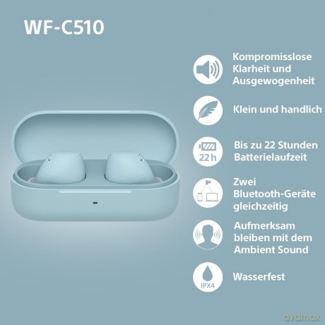 Sony - WF-C510 true wireless earbuds