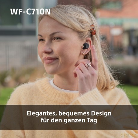 Sony - WF-C710N - True Wireless Noise-Cancelling Earbuds