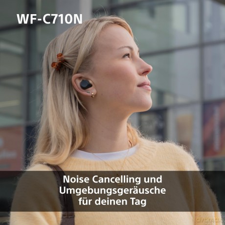 Sony - WF-C710N - True Wireless Noise-Cancelling Earbuds