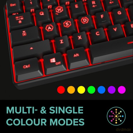 Speedlink - LETOS RGB 60% Gaming Keyboard - US Layout - Black