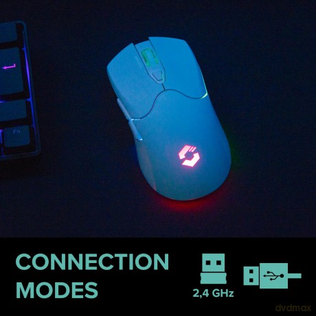 Speedlink - VELOX Rechargeable RGB Wireless Gaming Mouse - White