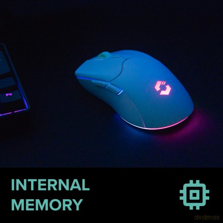 Speedlink - VELOX Rechargeable RGB Wireless Gaming Mouse - White