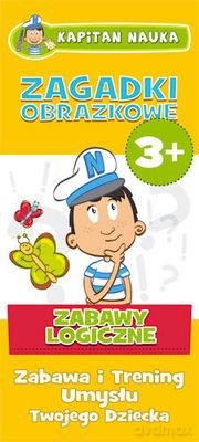 Zagdaki Obrazkowe 3+ Zabawy Logiczne TW [KSIĄŻKA]