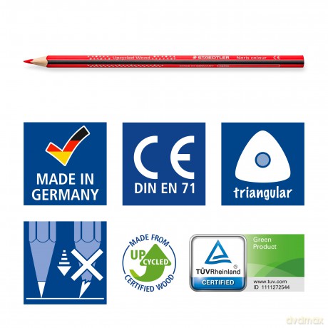 Staedtler - Colour Pencil, Noris colour - 144pcs. (187 C144)