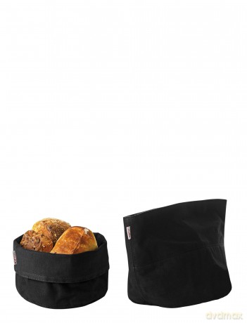Stelton - Bread Bag W23cm x H21cm x L23cm (Black)