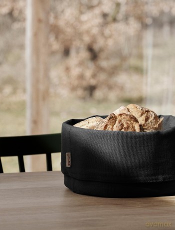 Stelton - Bread Bag W23cm x H21cm x L23cm (Black)