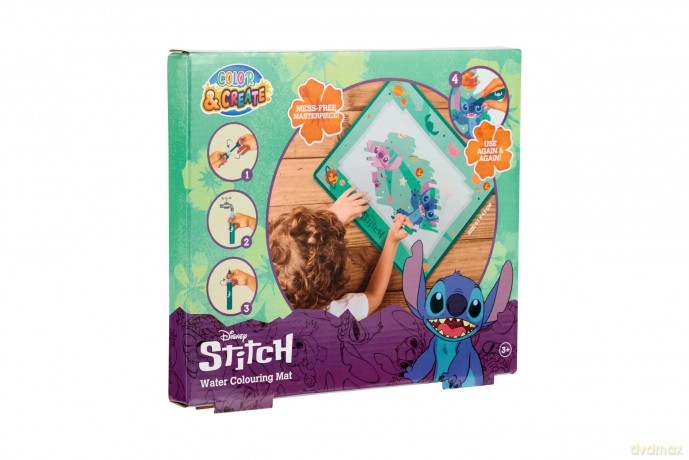 Stitch - Aqua Colouring Playmat (ST24359)