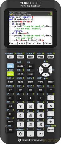 Texas Instruments - TI-84 Plus CE-T Python Graphic Calculator