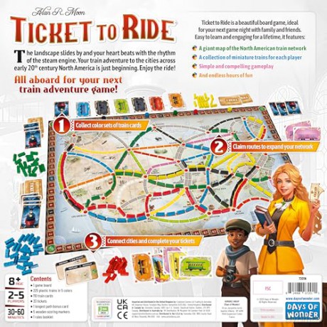 Ticket to Ride 2025 Refresh (ENG) [GRA]