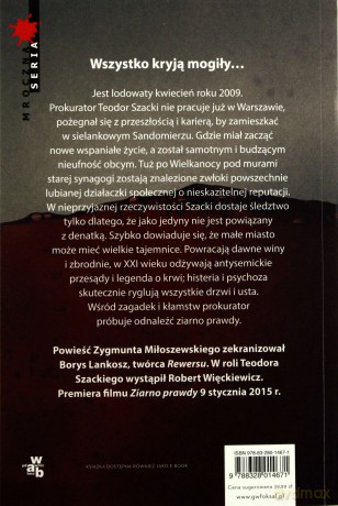 Ziarno Prawdy Okładka Filmowa - Zygmunt Miłoszewski [KSIĄŻKA]
