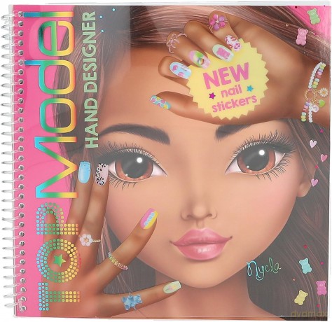 Topmodel - Create Your Hand Design Colouring Book (414000)