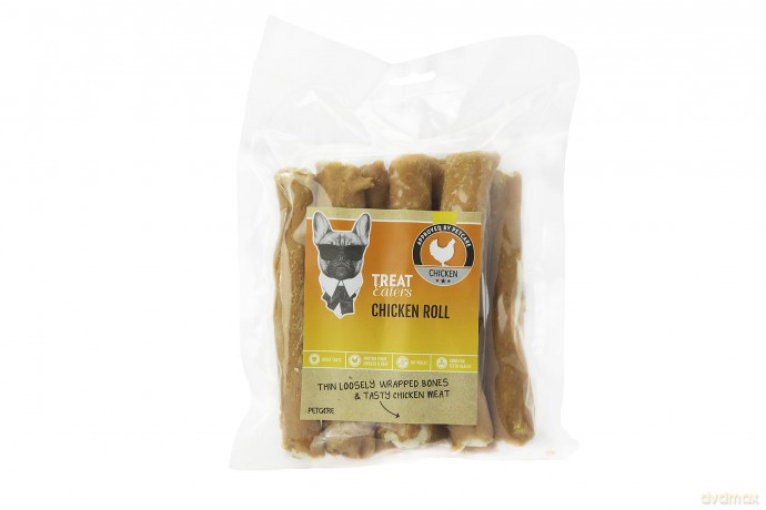 Treateaters - Chicken roll - 17x3cm - 8-pack - 350g