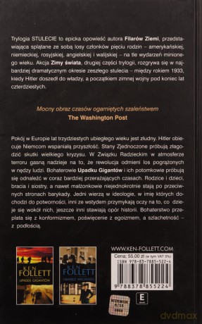 Zima Świata TW - Ken Follett [KSIĄŻKA]