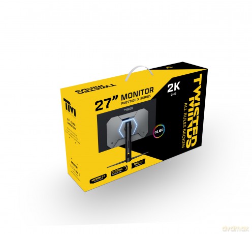 Twisted Minds - 27 Prestige X Series OLED QHD 240HZ, IPS, 0.3 MS, HDMI 2.1 Gaming Monitor - TM27OLD2K240