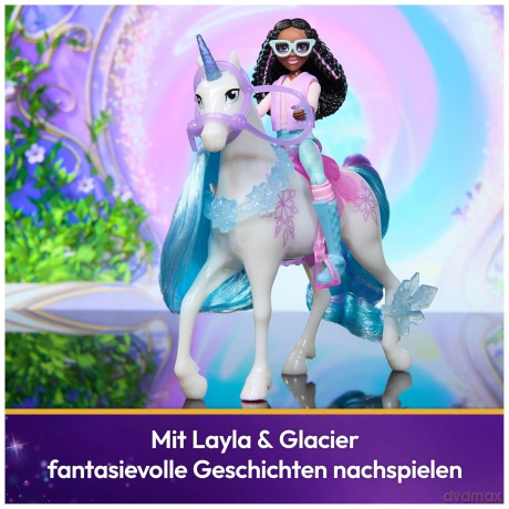 Unicorn Academy - Doll and Unicorn V2 - Layla and Glacier (6072675) [FIGURKA]