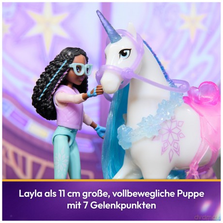Unicorn Academy - Doll and Unicorn V2 - Layla and Glacier (6072675) [FIGURKA]