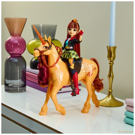 Unicorn Academy - Fashion Doll Unicorn Cinder 28 cm - (6072053) [FIGURKA]