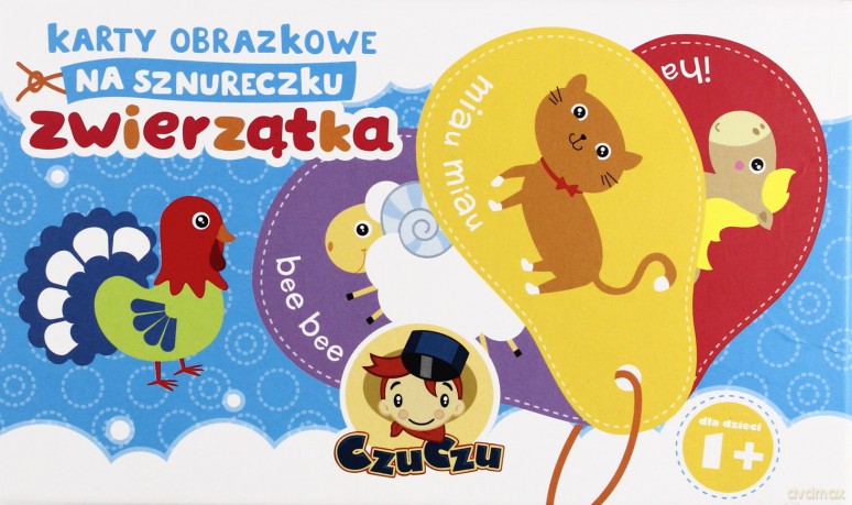 Zwierzątka Karty Obrazkowe Na Sznureczku TW [KSIĄŻKA]