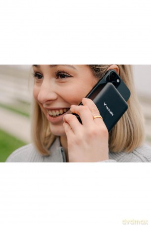 Verbatim - Charge n Go Essentials Power Bank Magnetic Wireless 20000 mAh Black