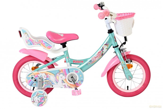 Volare - Children's Bicycle 12 - Unicorn Green (61276)