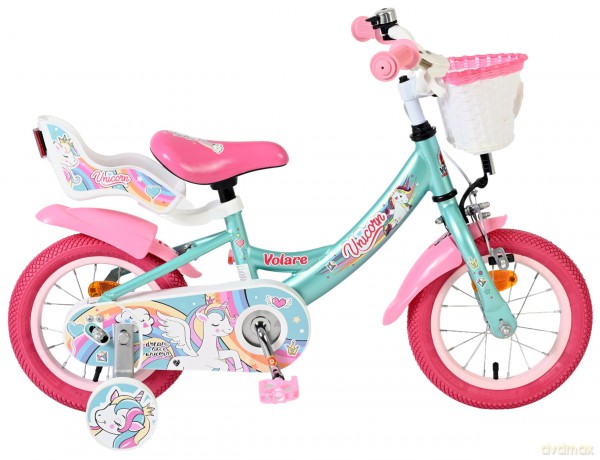 Volare - Children's Bicycle 12 - Unicorn Green (61276)