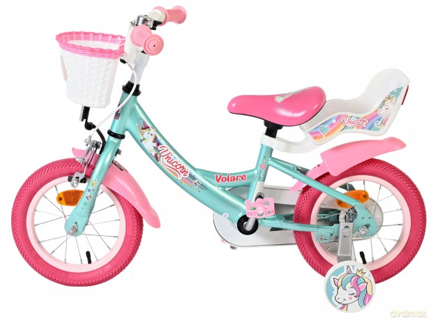 Volare - Children's Bicycle 12 - Unicorn Green (61276)