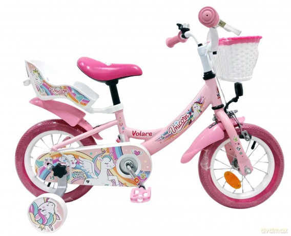 Volare - Children's Bicycle 12 - Unicorn Pink (61270)