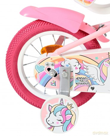 Volare - Children's Bicycle 12 - Unicorn Pink (61270)