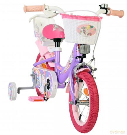 Volare - Children's Bicycle 12 - Unicorn Purple (61279)