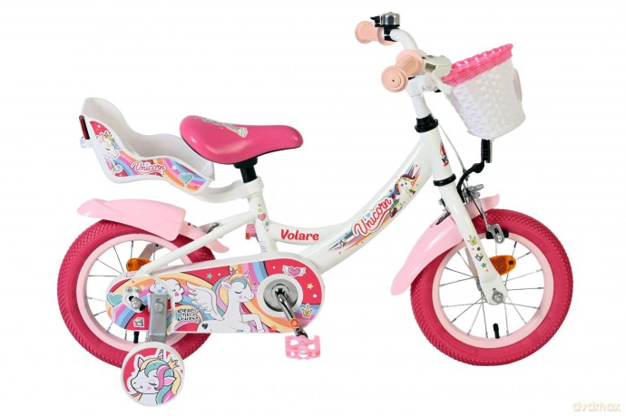 Volare - Children's Bicycle 12 - Unicorn White (61273)